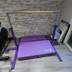 Gymnastics Bar and Foldable Mat