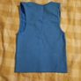 blue stretch gym top Image 2