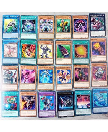 Yu Gi Oh Trading Cards Game Bundle X 24 Cards - Rare Retro Konami Cards Tcg