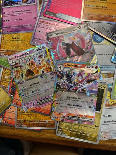 Surging Sparks Bundle Approx. 400 Cards & Paradox Clash Collector Tin
