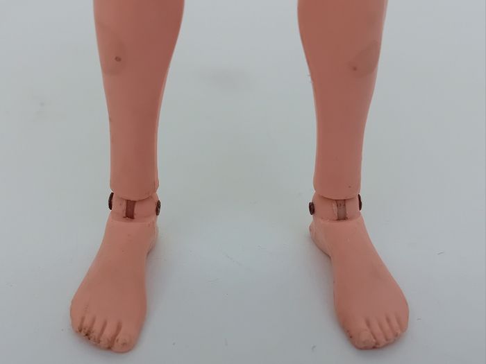 Palitoy Action Man Blonde Flocked Hair Painted Eyes Figure