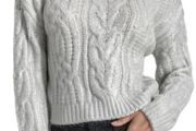Dkny Silver Coated Jumper