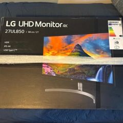 4k Monitor LG 27ul850