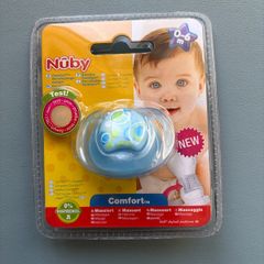 Nuby Tritan Prism Silicone Orthodontic Comfort Pacifier - 0-6 Months