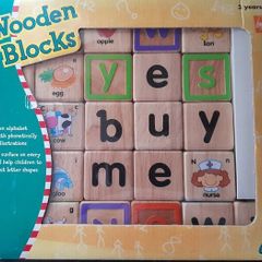 ELC Wooden Alphabet Blocks