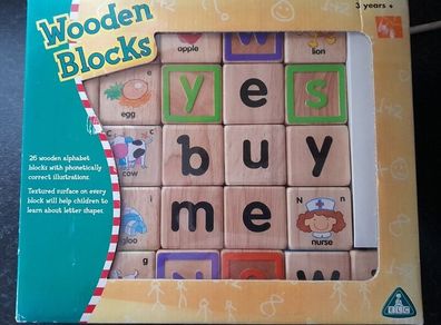 ELC Wooden Alphabet Blocks