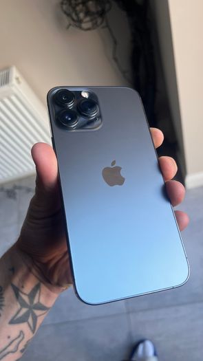 iPhone 13 Pro Max 512GB - Mint Frame & Body (Cracked Screen / Unlocked)