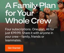 Strava Family Plan - One Place