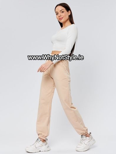 Stone casual joggers