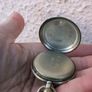 Vintage Sterling Silver Pocket Watch Image 9