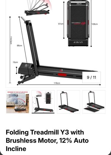 Foldable Treadmill-Brand New, Sealed & Unused