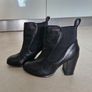 Superdry Leather Boots Black size 4/36 Image 3