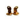 Vintage Spanish Damascene Clip-on Earrings Image 4