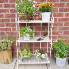 Shelf  Three Tier  White D4833