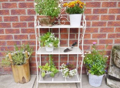 Shelf  Three Tier  White D4833