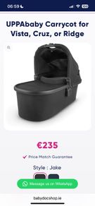 Uppababy Carrycot Jake