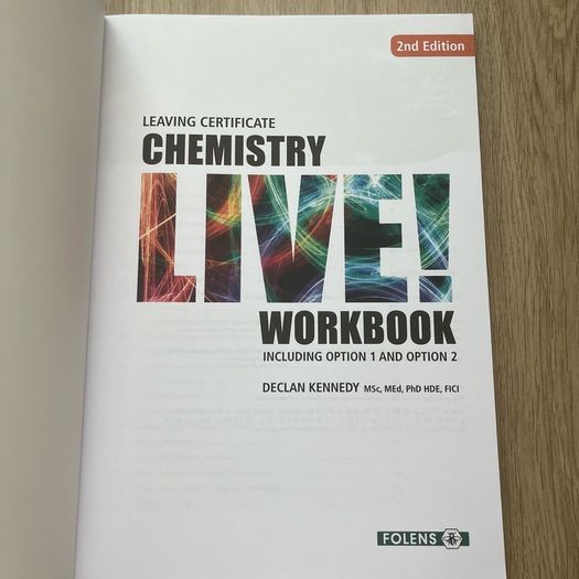 Chemistry Live! - Workbook (2nd Edition)