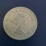 1954 Great Britain 1/2 Crown XF Copper Nickel Extra Fine Coin Image 2