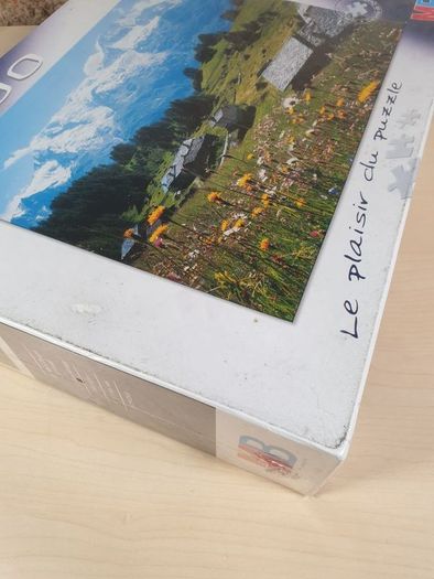 Vintage MB jigsaw Puzzle 3000 piece Le Mont Pourri le Monal 2001