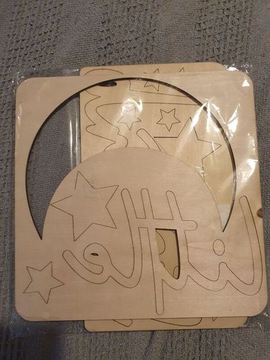 Wooden Craft Design Pieces
