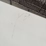 White desk 120x60 75cm high Image 5