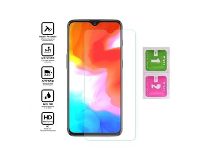 For OnePlus 6T / 1+6T - Premium Tempered Glass Screen Protector Guard Film - FHTOP6TTG