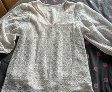 Brand new gallery pale peach top