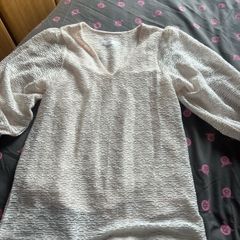 Brand new gallery pale peach top