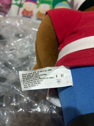 Rare 1998 14" South Park plush "Chef"