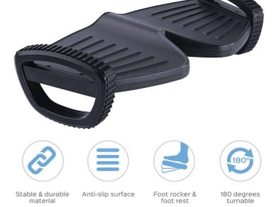 Svingo Foot Rocker Ergonomic Under Desk Foot Rest Non Slip Footrest For ...