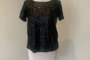 Sequin top. Size S