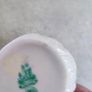 Belleek Pottery /China / Lotus Pattern / Yellow / Creamer / Open Sugar Bowl/ 3rd Green Stamp / Set / Creamer and Sugar / Vintage Image 7