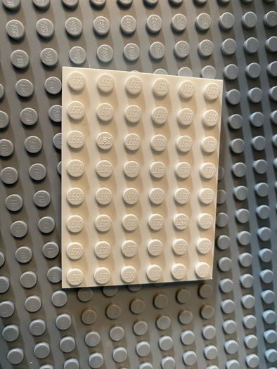 Lego 6x8 White Flat 73 pieces
