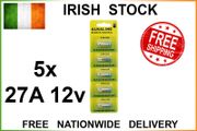 5x Alkaline 27A 12v GP27A MN27 A27 Batteries