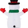 Celebright Christmas Inflatable Snowman - Outdoor/Indoor Bright LED Light Up Porch Decoration - Built in Air Compressor - Pegs Included for Garden Use 100cm Image 5