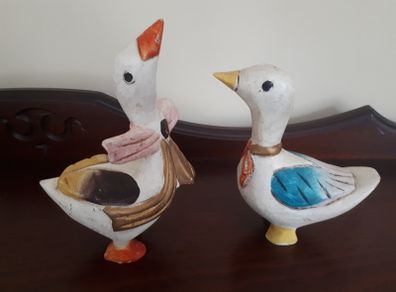 Wooden Ducks x 2