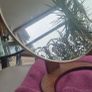 Mid Century Vanity Table Mirror Image 2