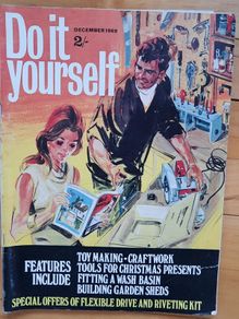 Vintage Do It Yourself Magazine - December 1969.