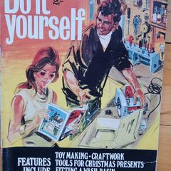 Vintage Do It Yourself Magazine - December 1969.