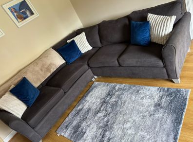 L shaped couch