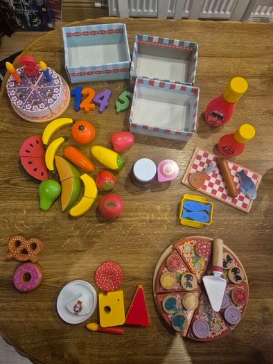 Wooden Toy Shop with Melissa and Doug Ice Cream Stand