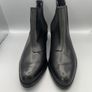 AUTOGRAPH Real Leather Ladies Black Chelsea/Dealer boot size 5.5/39 BNWT Image 3