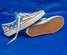 Vans Authentic  USA Flag