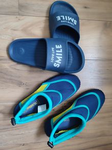 Aqua water shoes for kids & flip-flops
