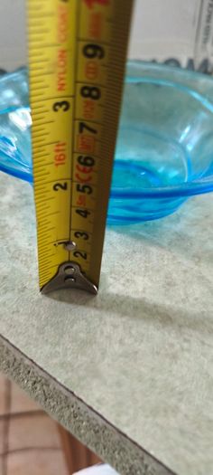 Hazel  Blue Small Glass Bowl as trinklet dish.