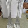 TIPPERARY CRYSTAL, 2 Tall New Candle Holders in woodin box. Image 5