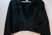 vintage black jacket
