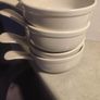 Set Of 4 Large Bowls With Handles By Meadows & Byrne Stoneware Dishwasher, Oven & Microwave Safe Image 7