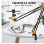 Articulating Overhead Tripod Mount Arm Phone Holder Image 2