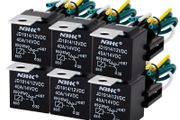 Car Relay Switch Harness, 6PCS 12V 40A Car Relay with Harness Socket Set, 5-Pin SPDT Waterproof Automotive Relays with Heavy Duty 14 AWG Wires for Car/Truck/Van/Motorcycle/Boat